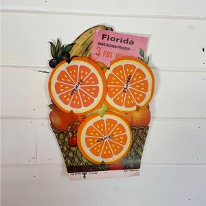 Vintage Florida souvenir pot holders | made in Hong Kong |